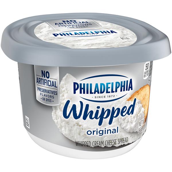 hy-vee whipped cream cheese spread