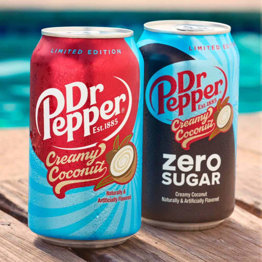 dr pepper coconut cream zero sugar