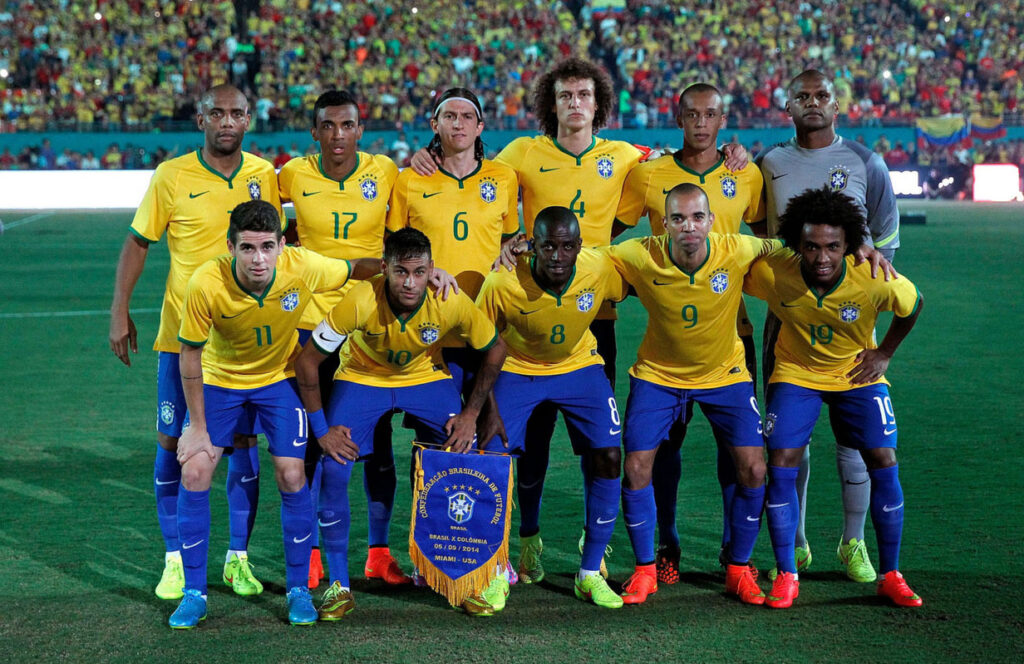 Paraguay National Football Team vs Brazil National Football Team Lineups