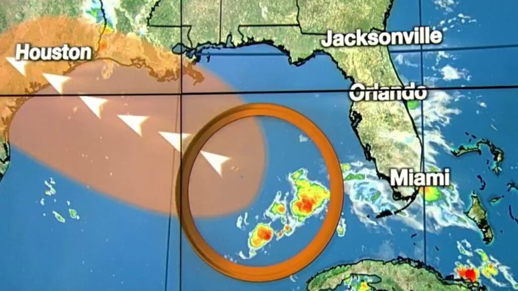 Tropical Moisture Could Be Pulled Across Florida Next Week