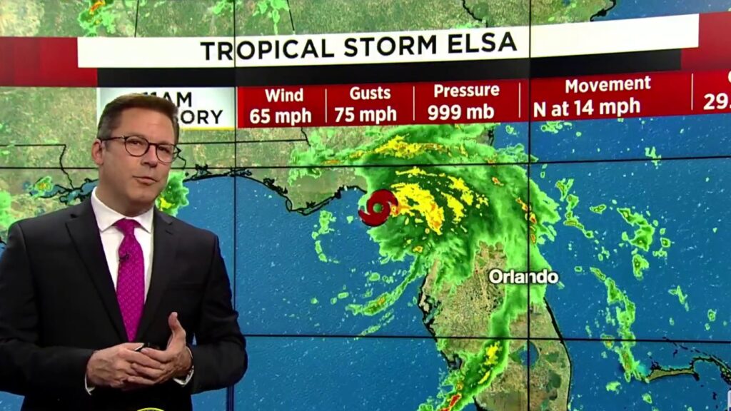 Tropical Moisture Could Be Pulled Across Florida Next Week