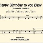 happy birthday sheet music