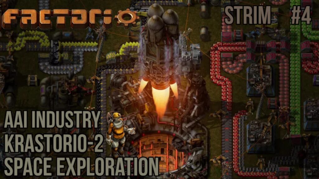 How to Mine Uranium in Factorio AAI Programmable Vehicles with Krastorio 2